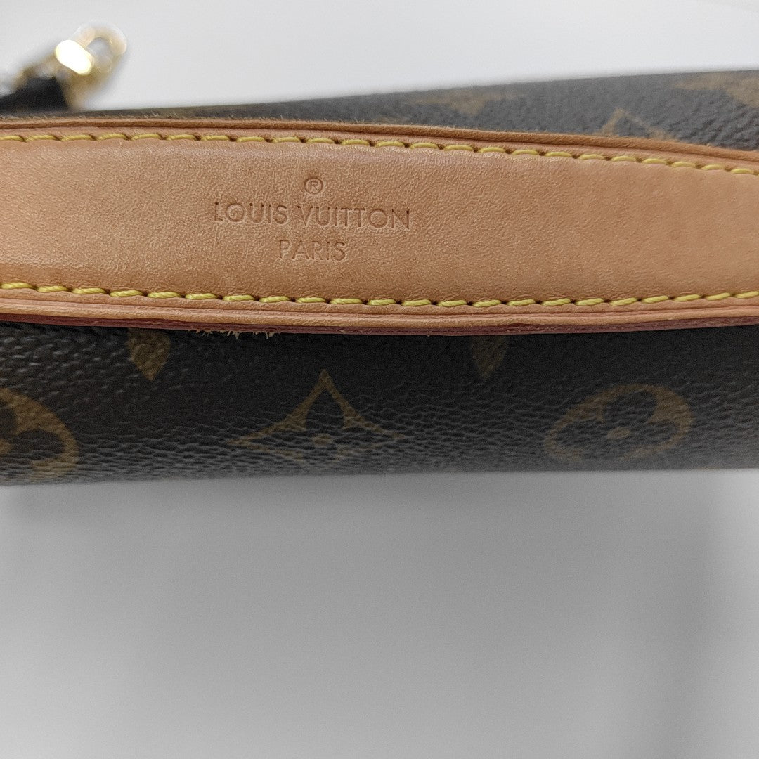MÉTIS MM Monogram Coated Canvas Brown