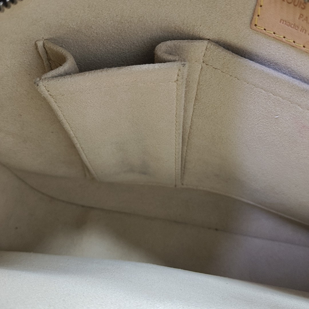 HUDSON GM Monogram Coated Canvas Brown