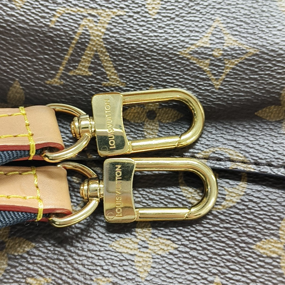 DIANE Monogram Coated Canvas Brown