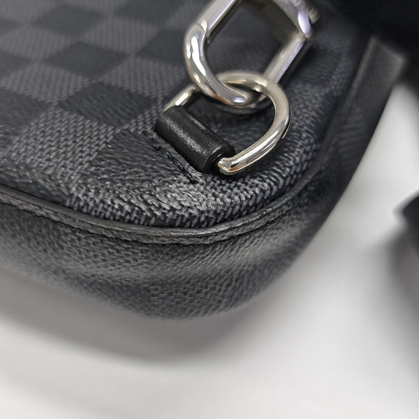AVENUE Damier Graphite Coated Canvas Black