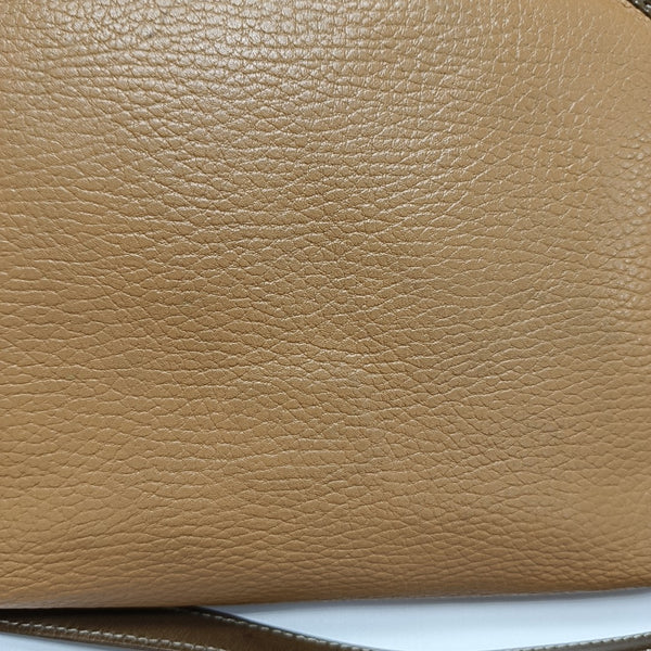 Calfskin Crossbody Bag Small Beige