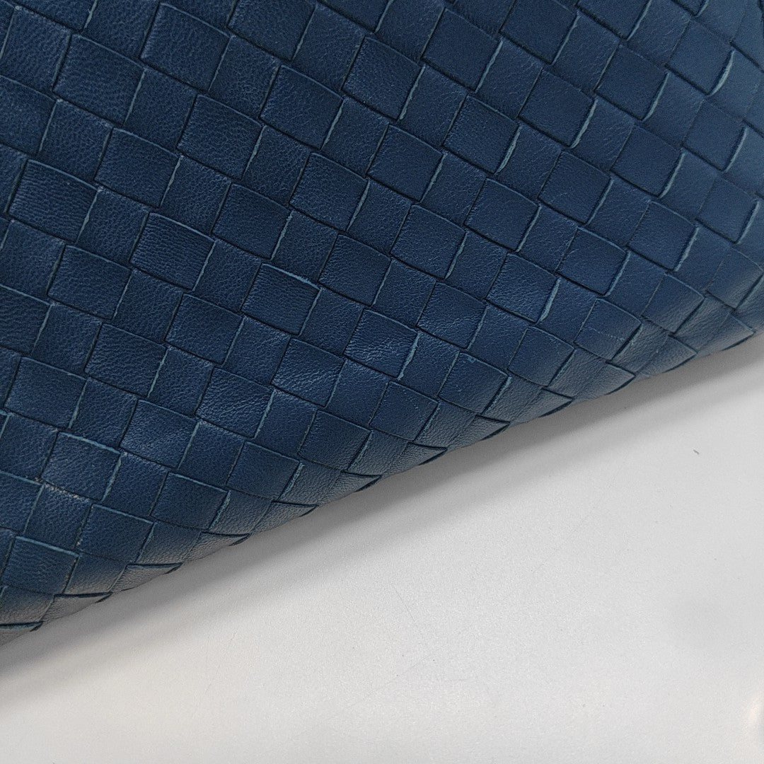 Calfskin Wallet Blue