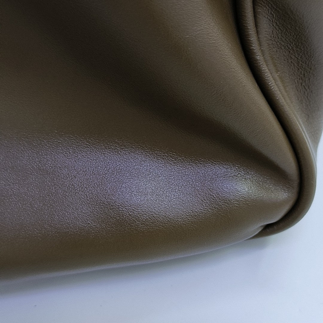 Beau Large Calfskin Gray