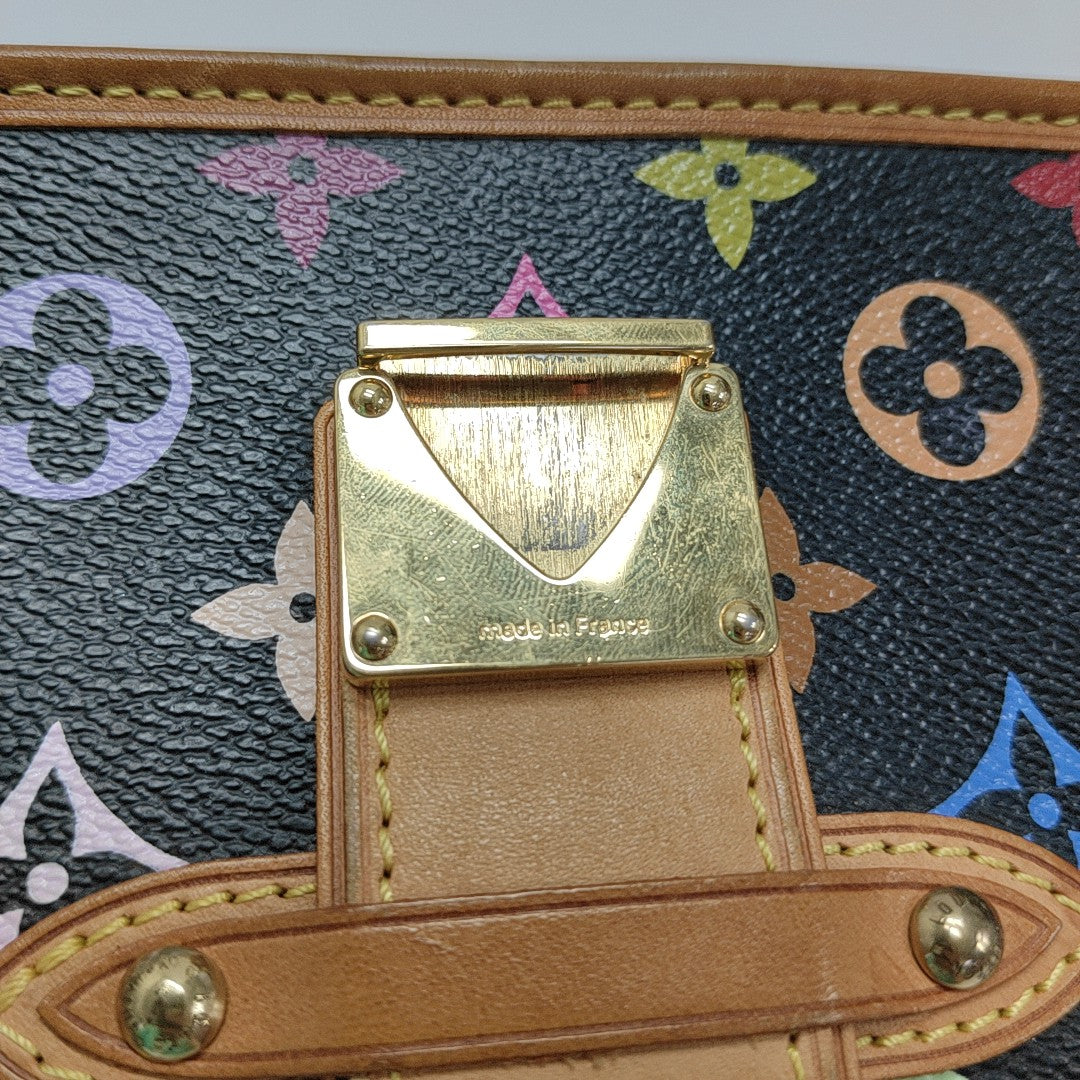 LV × TM SHIRLEY Monogram Coated Canvas Black