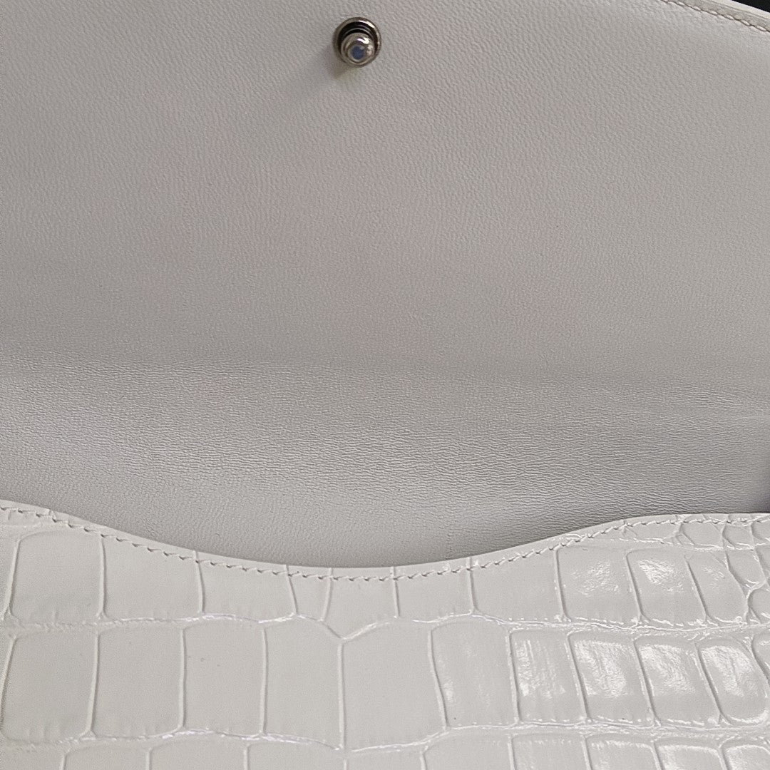 Ghost Calfskin White