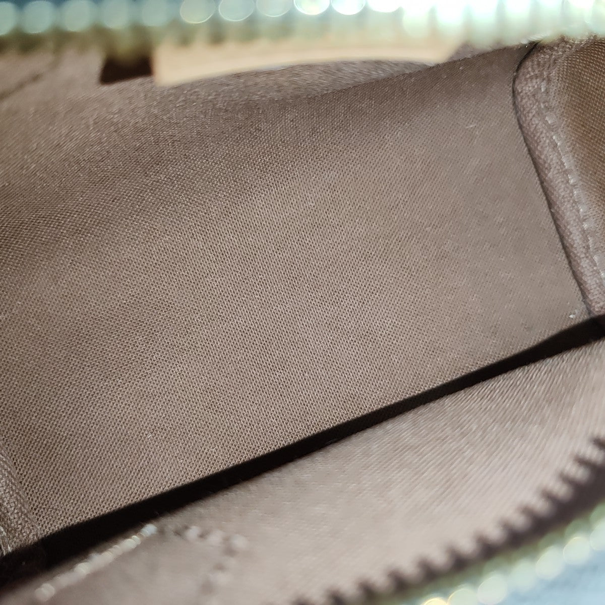 SPEEDY Nano Monogram Coated Canvas Brown