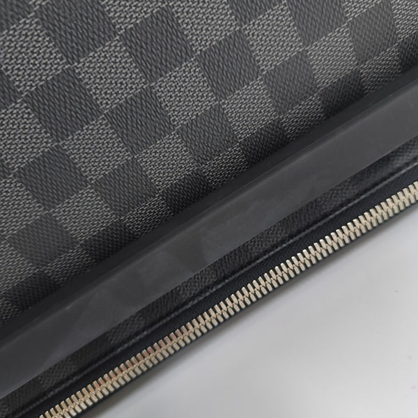 PEGASE 65 Damier Graphite Coated Canvas Black