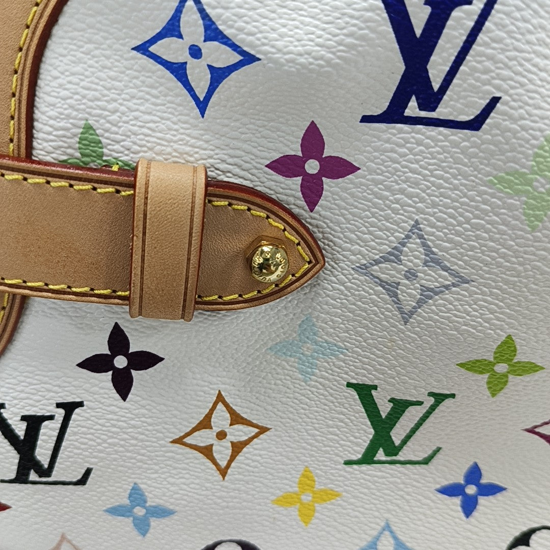 LV × TM CLAUDIA Monogram Coated Canvas White