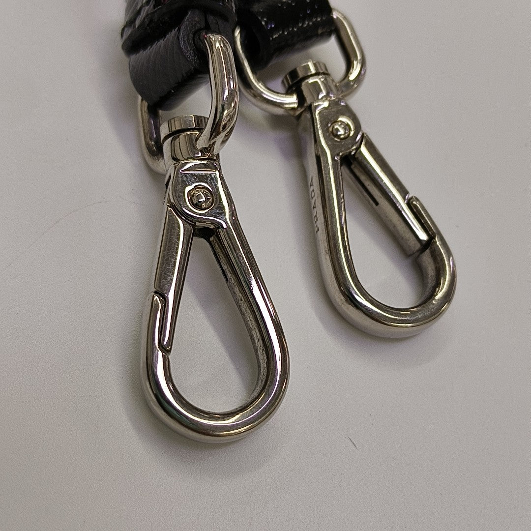 Galleria Medium Saffiano Calfskin Black