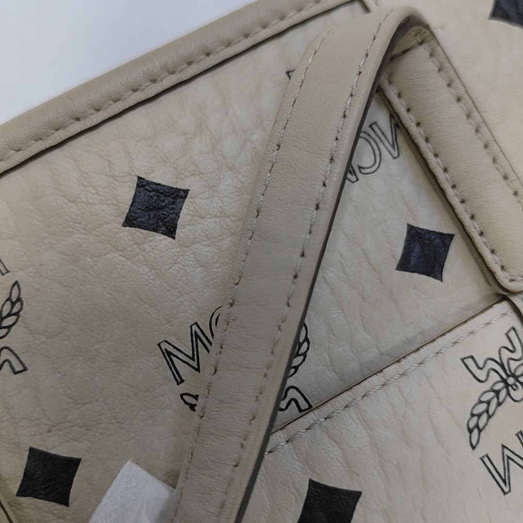 TONI Monogram Coated Canvas Beige
