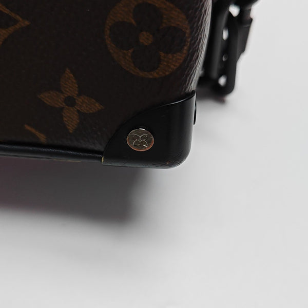 SOFT TRUNK Mini Monogram Coated Canvas Brown