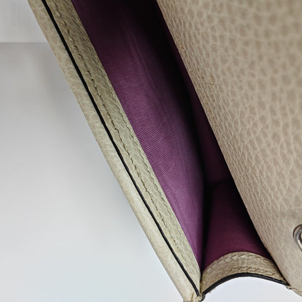 Dionysus Super Mini Calfskin Beige
