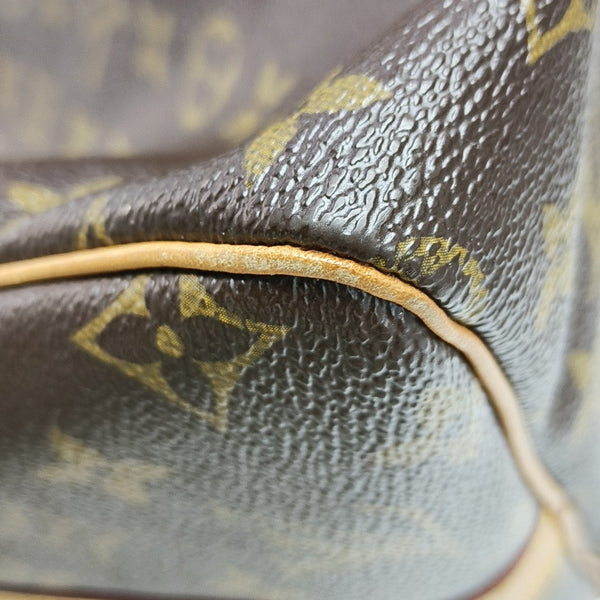 SPEEDY 30 Monogram Coated Canvas Brown