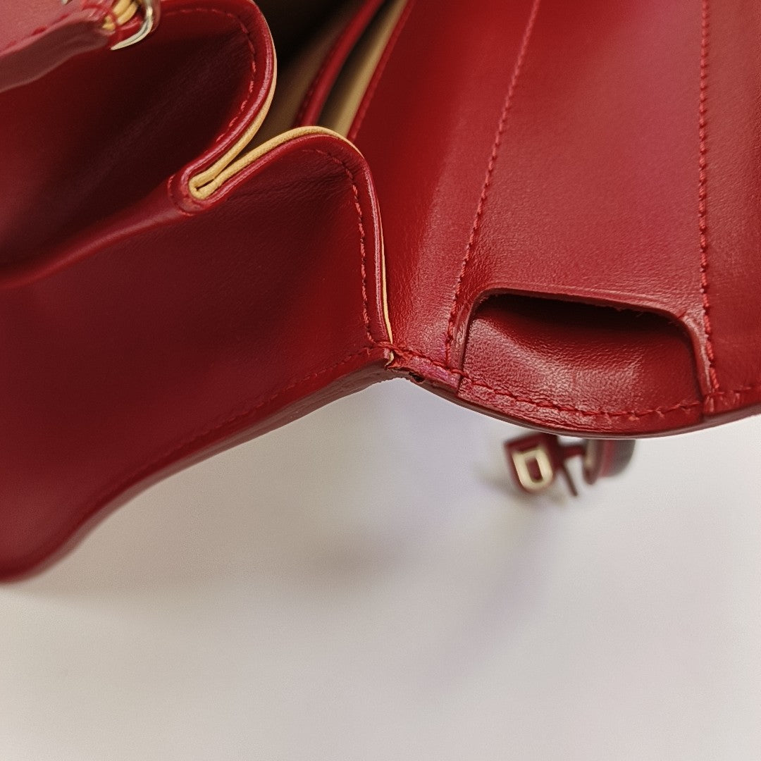 Brillant Mini Calfskin Red