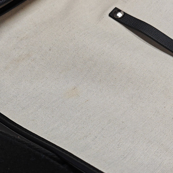 Capétien Coated Canvas Black