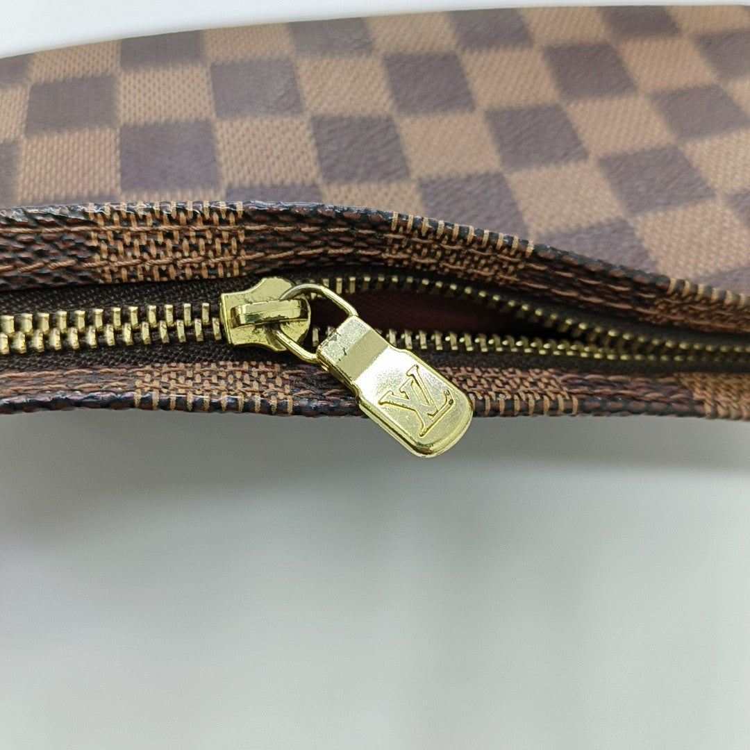 ACCESSOIRES Damier Ebene Coated Canvas Brown