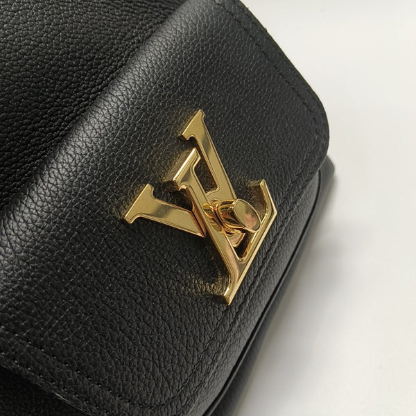 LOCKME BB Calfskin Black