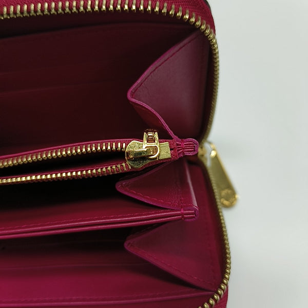 ZIPPY Patent Leather Red Wallet
