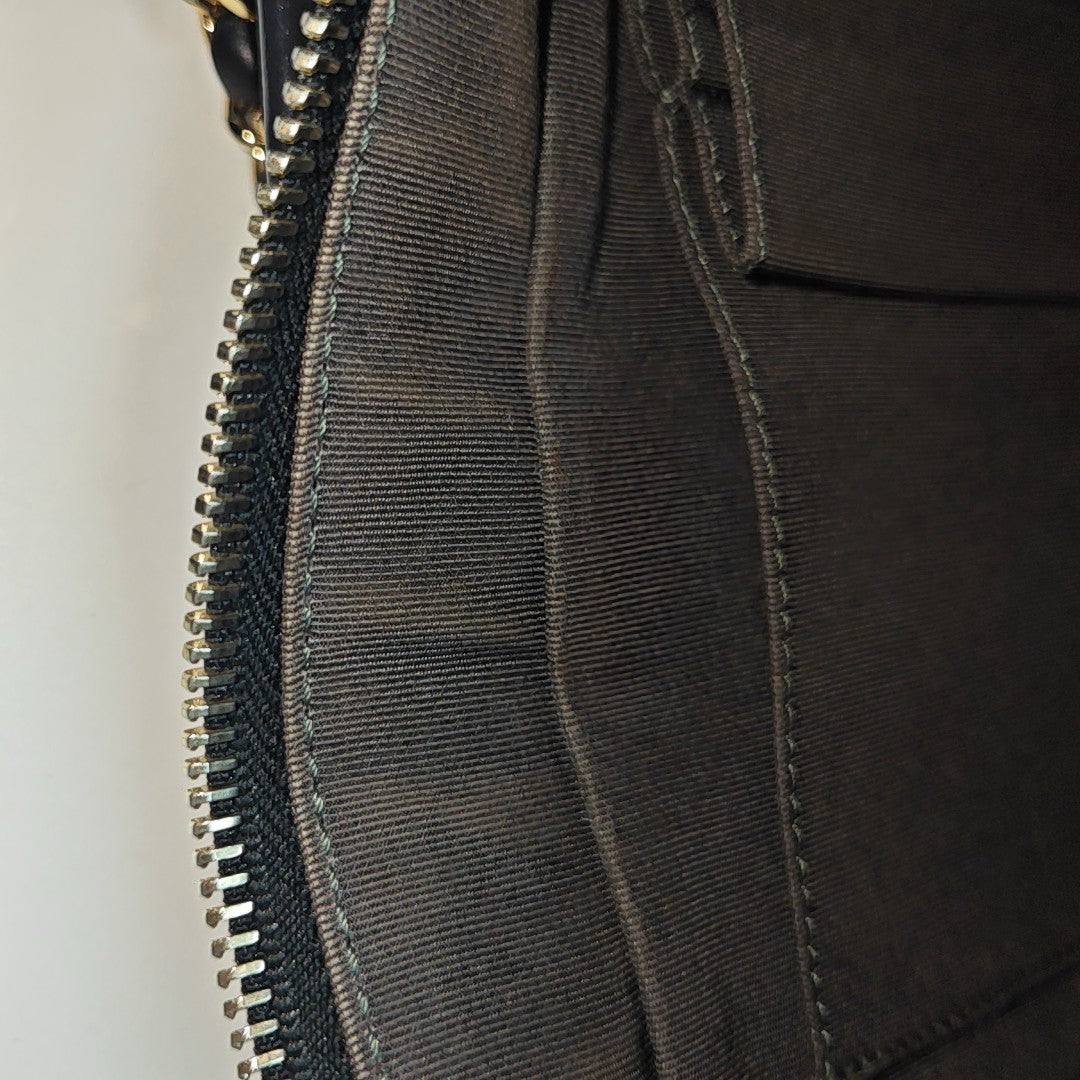 GABRIELLE Small Quilted Calfskin Gray
