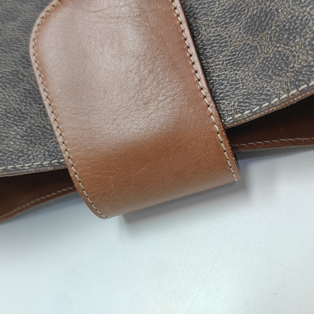MACADAM Coated Canvas Brown
