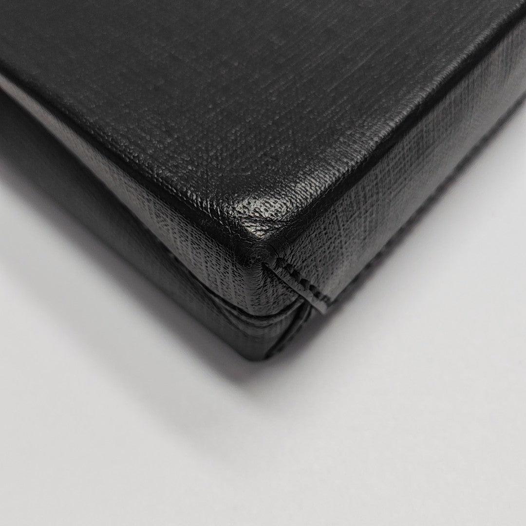Shopping Bag Calfskin Black