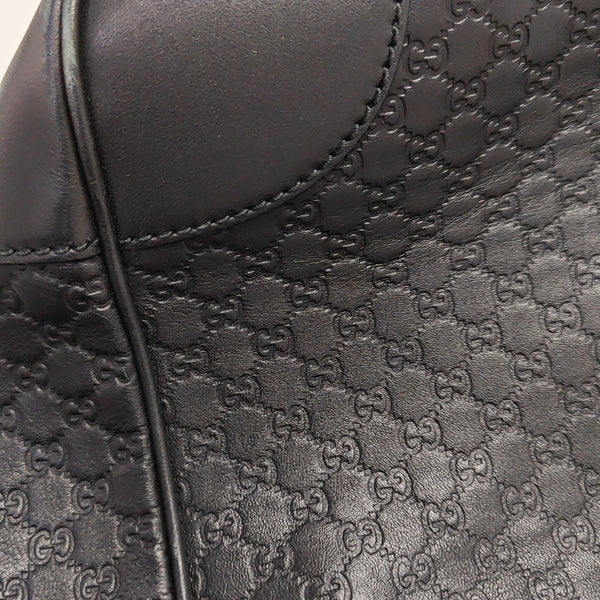 Bree Monogram Calfskin Black
