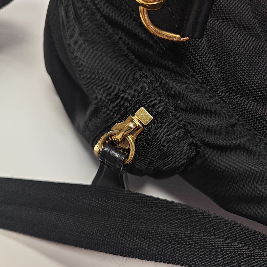 The Rucksack Nylon Black