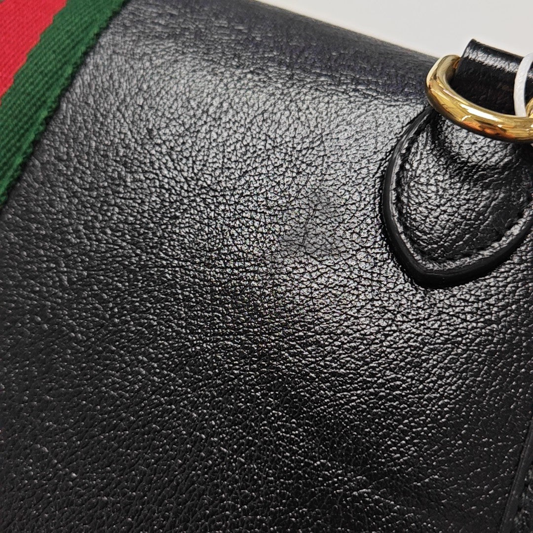 Rajah Small Calfskin Black