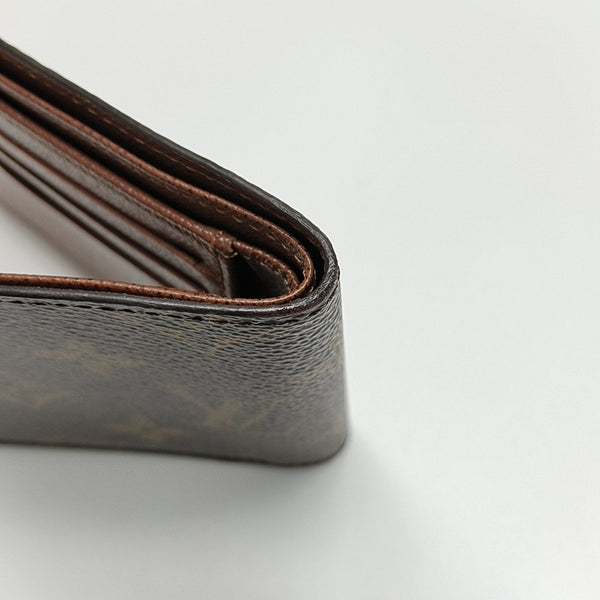 MULTIPLE Monogram Coated Canvas Brown Wallet