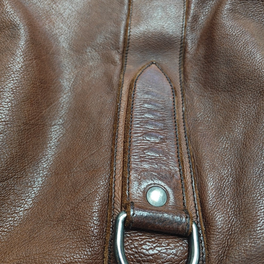 Calfskin Top Handle Bag Red