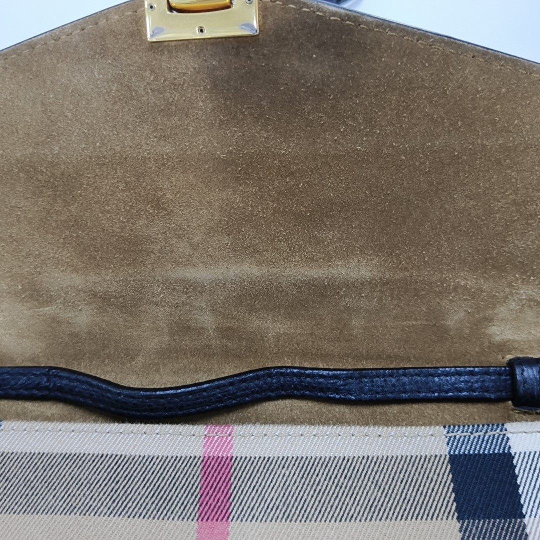 Macken Small Patchwork Black