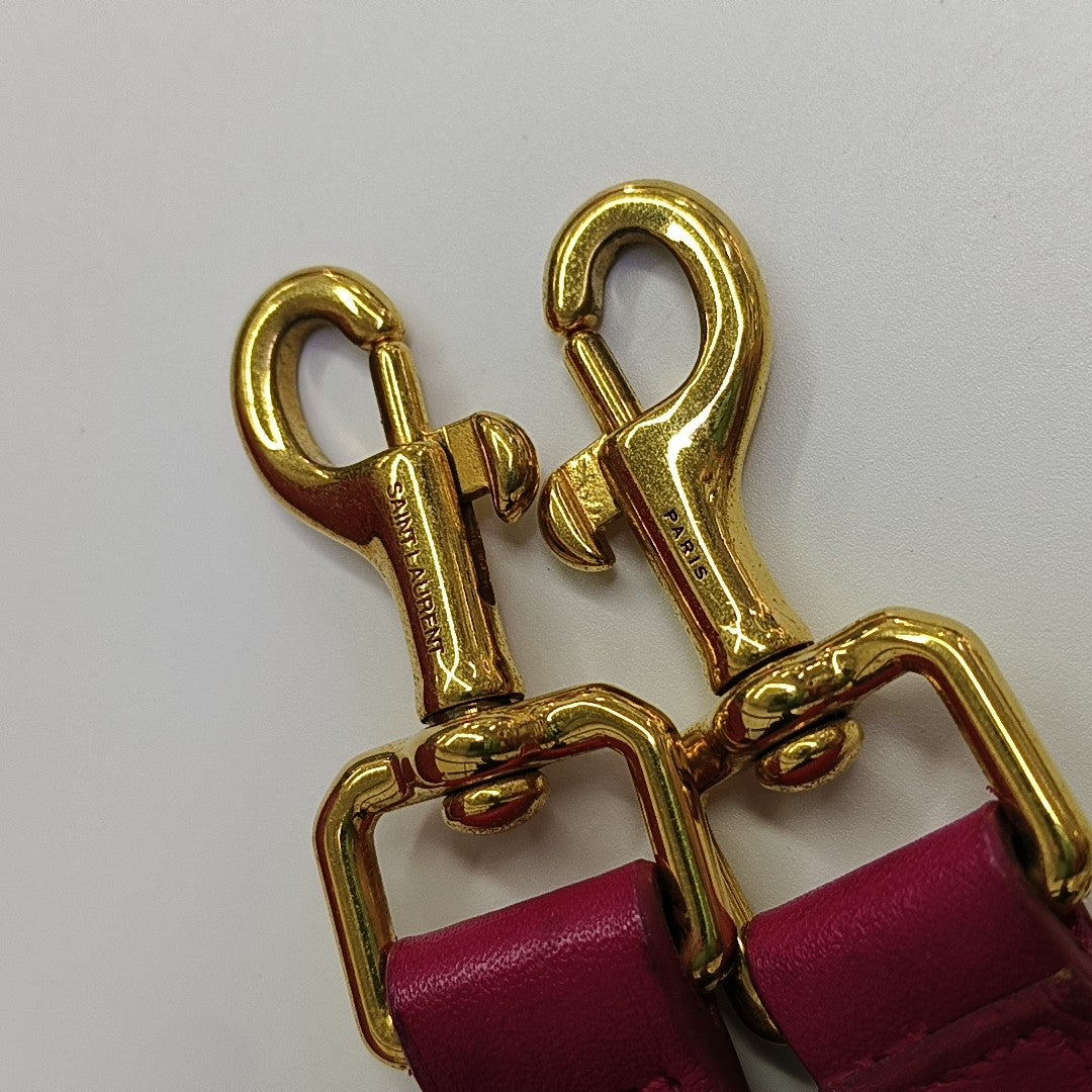 MONOGRAM CABAS Calfskin Red