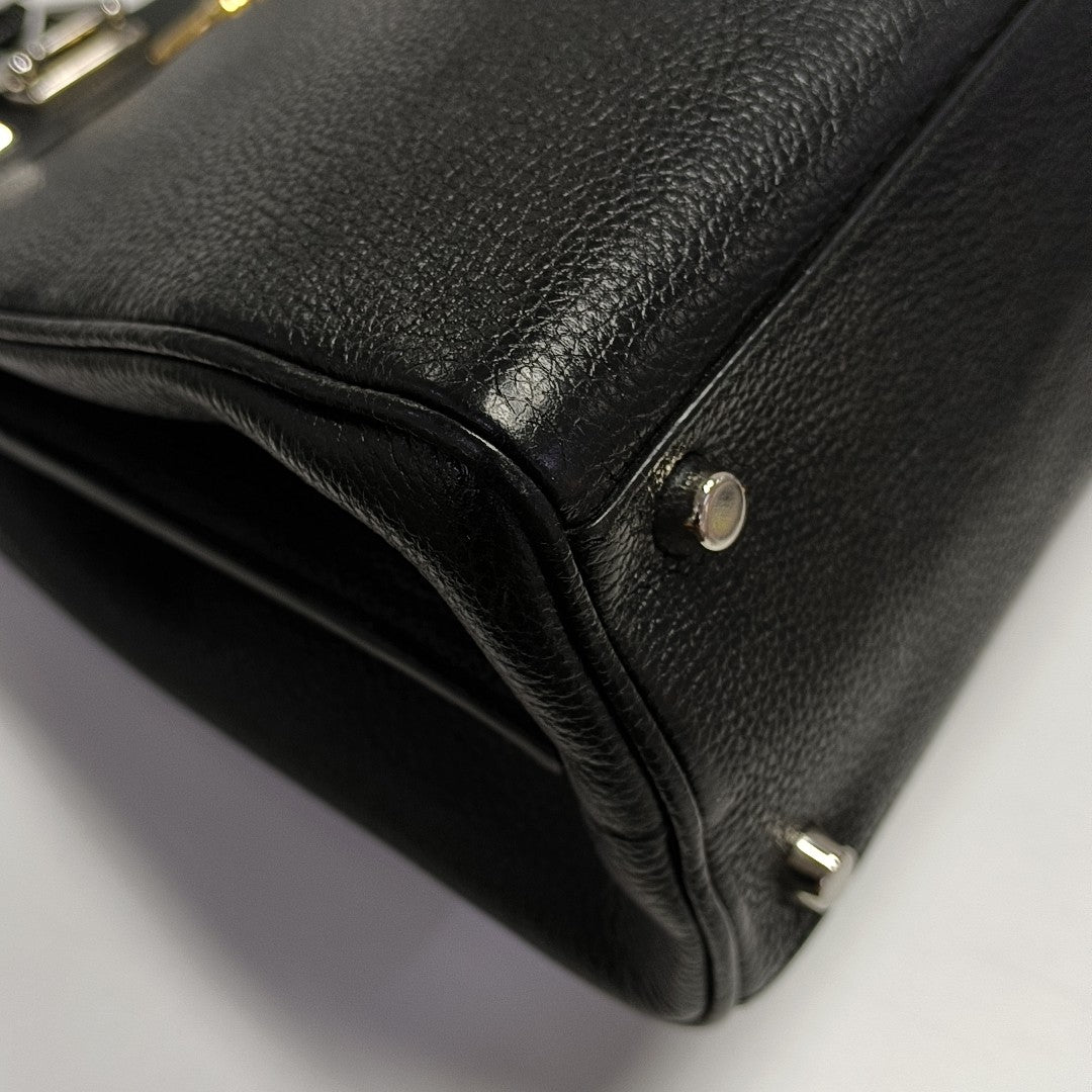 Zumi Small Calfskin Black
