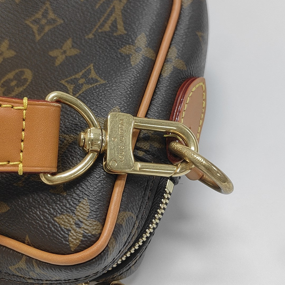 NIL Monogram Coated Canvas Brown