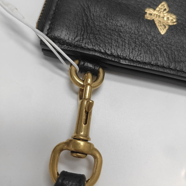 Bee Web Calfskin Black