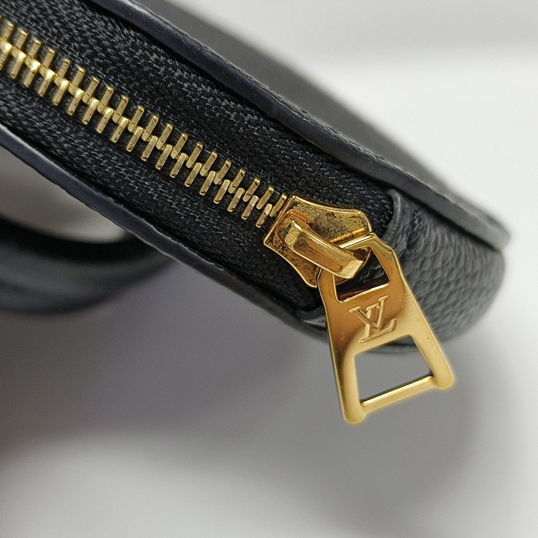 PAPILLON BB Monogram Calfskin Black