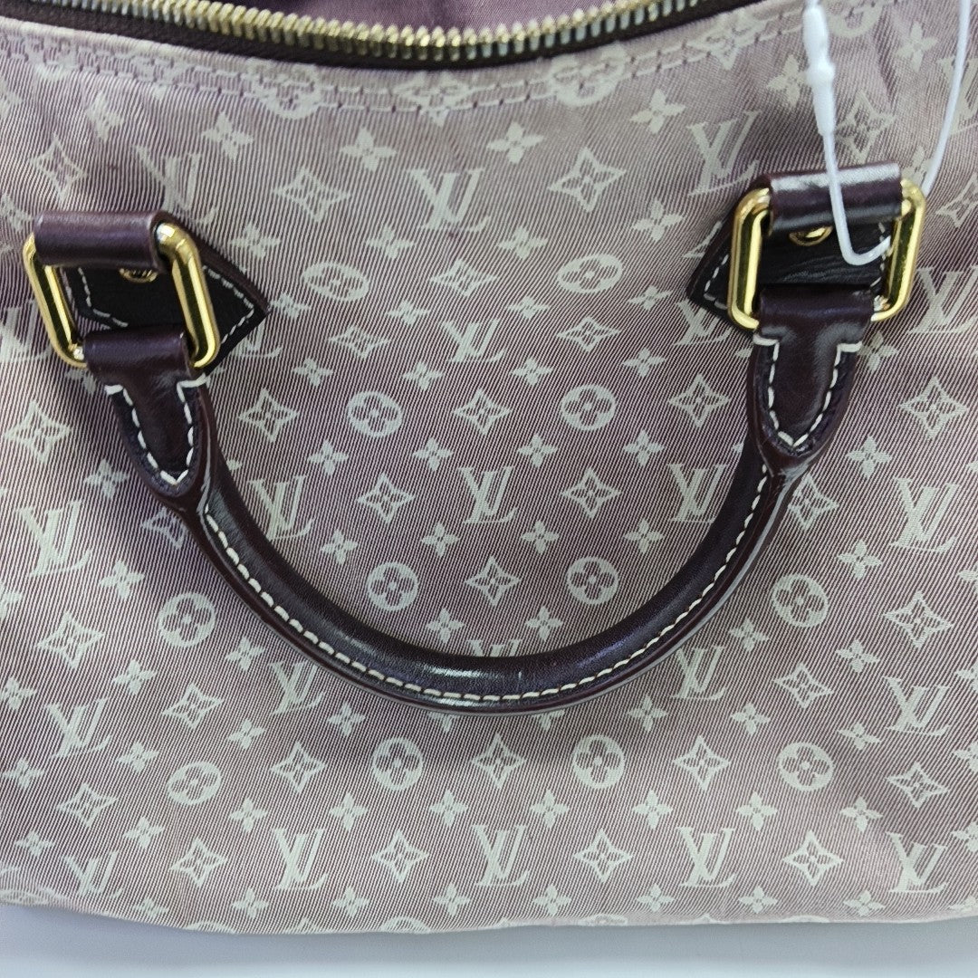 SPEEDY 25 Monogram Canvas Pink