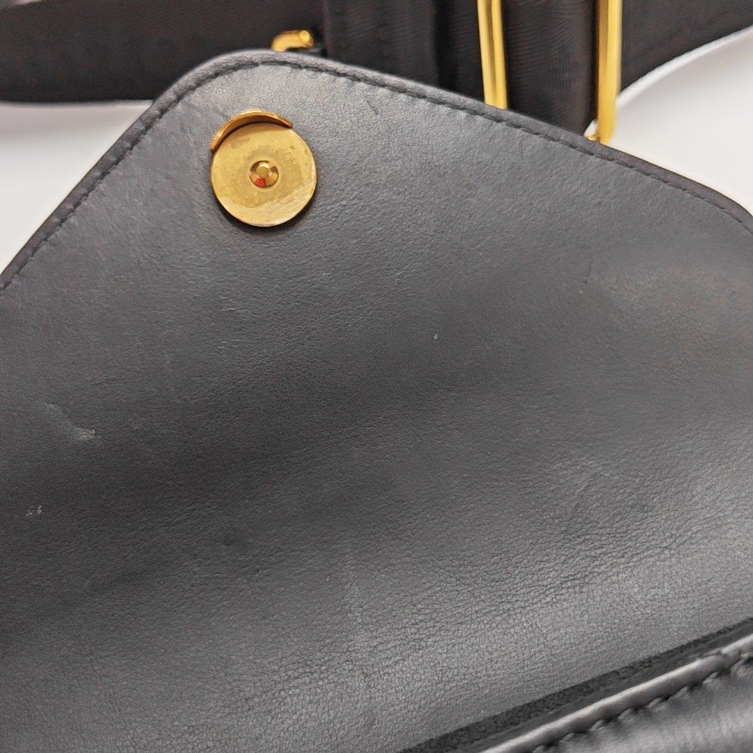 NEW WAVE Quilted Calfskin Black