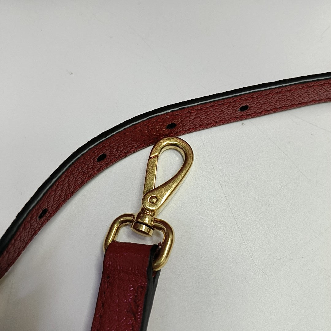 Calfskin Crossbody Bag Red
