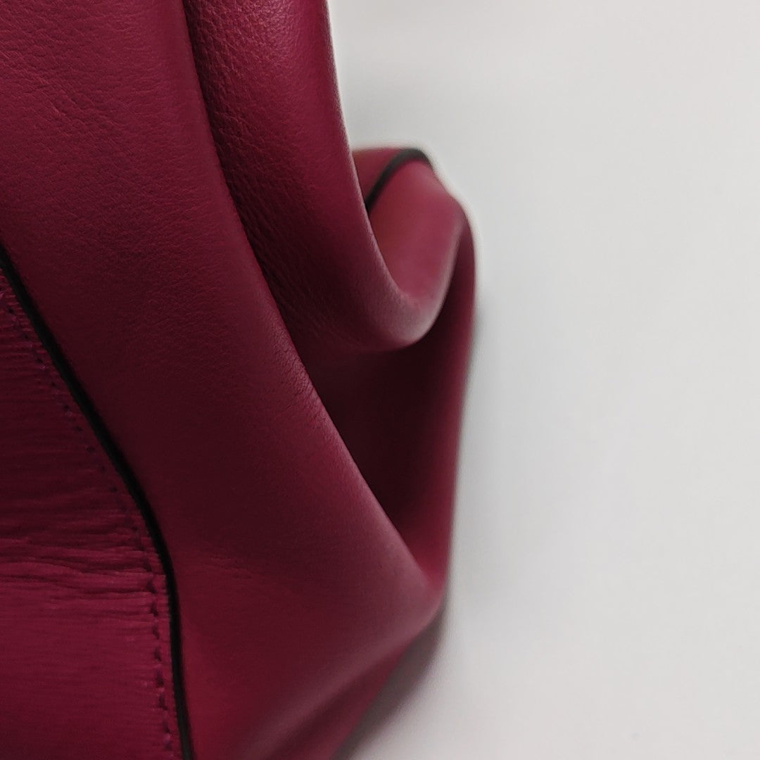 2 Jours Medium Calfskin Purple