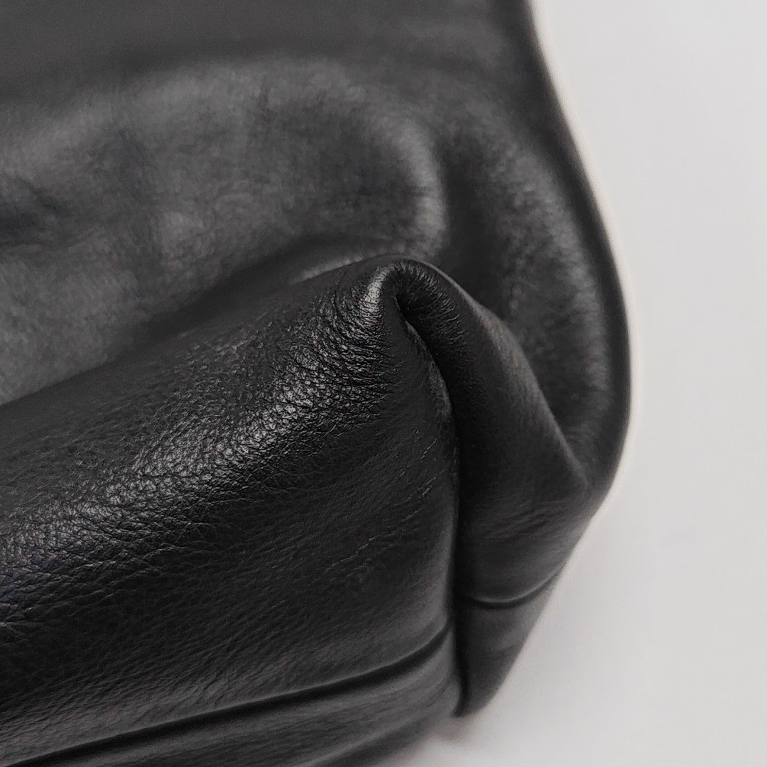 Crush Calfskin Black