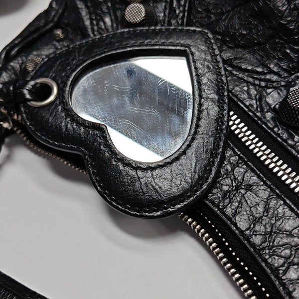 Le Cagole S Lambskin Black