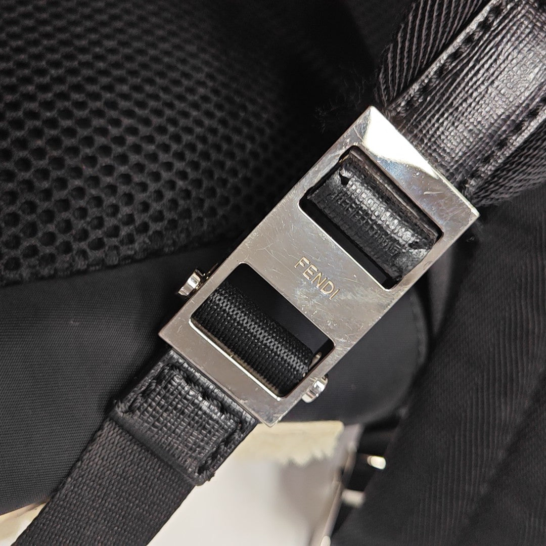 Nylon Backpack Black
