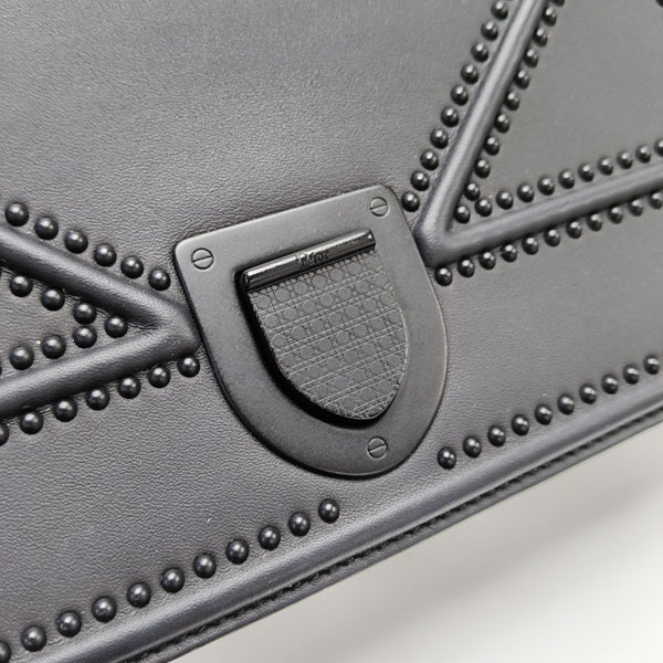 Diorama Medium Calfskin Black