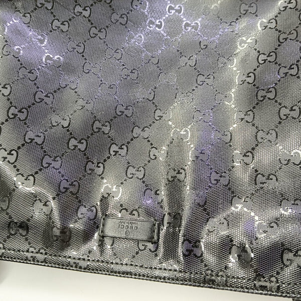 GG Imprime Monogram Coated Canvas Black