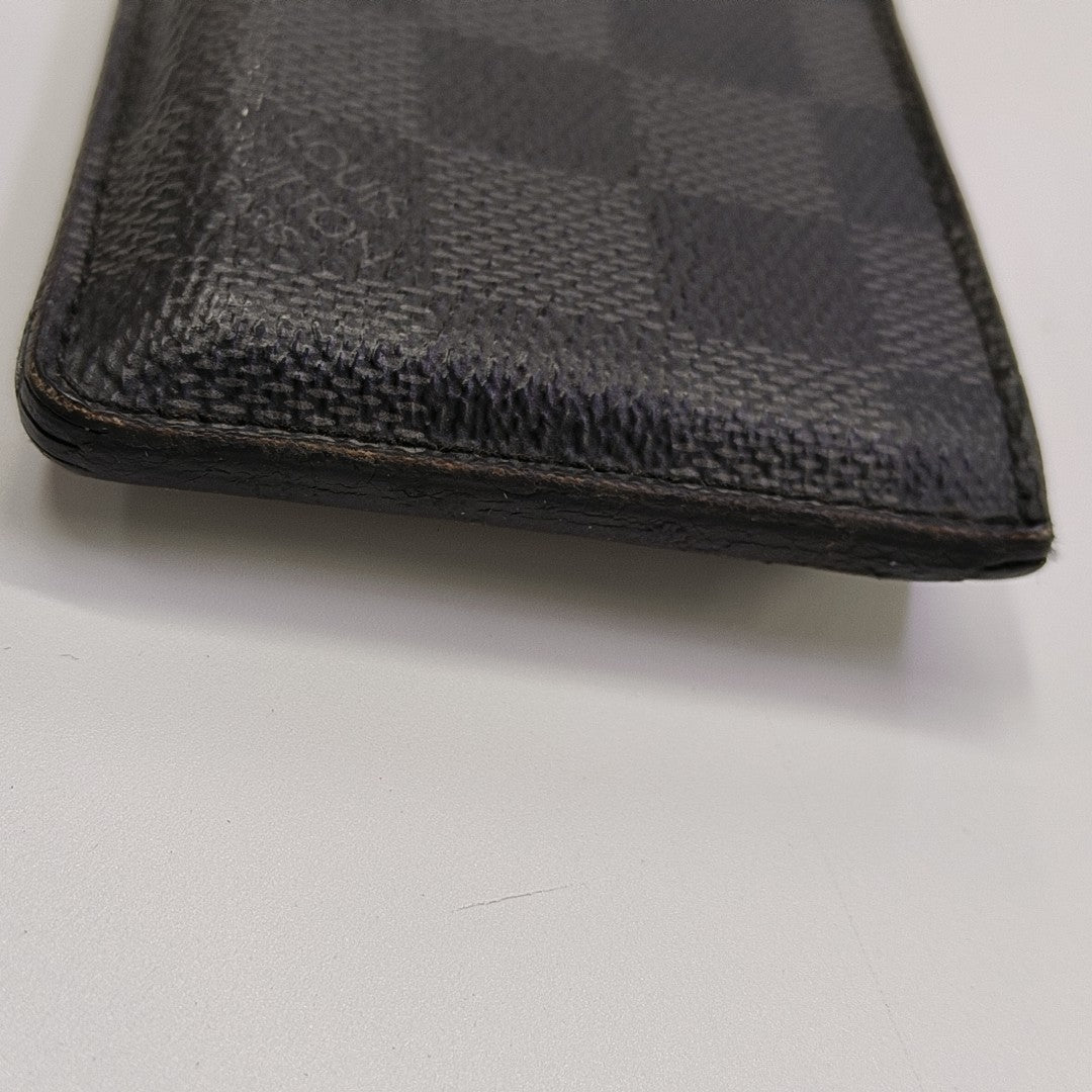 Néo Damier Graphite Coated Canvas Black Card Holder