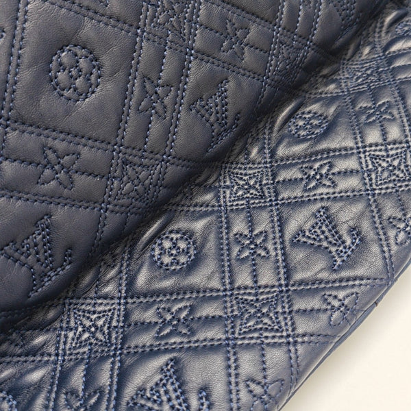 LILIA PM Monogram Calfskin Blue