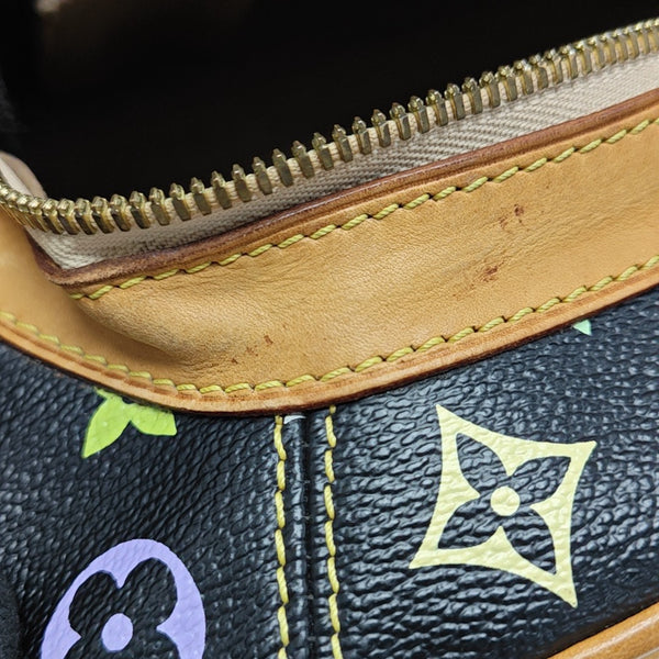 LV × TM CLAUDIA Monogram Coated Canvas Black