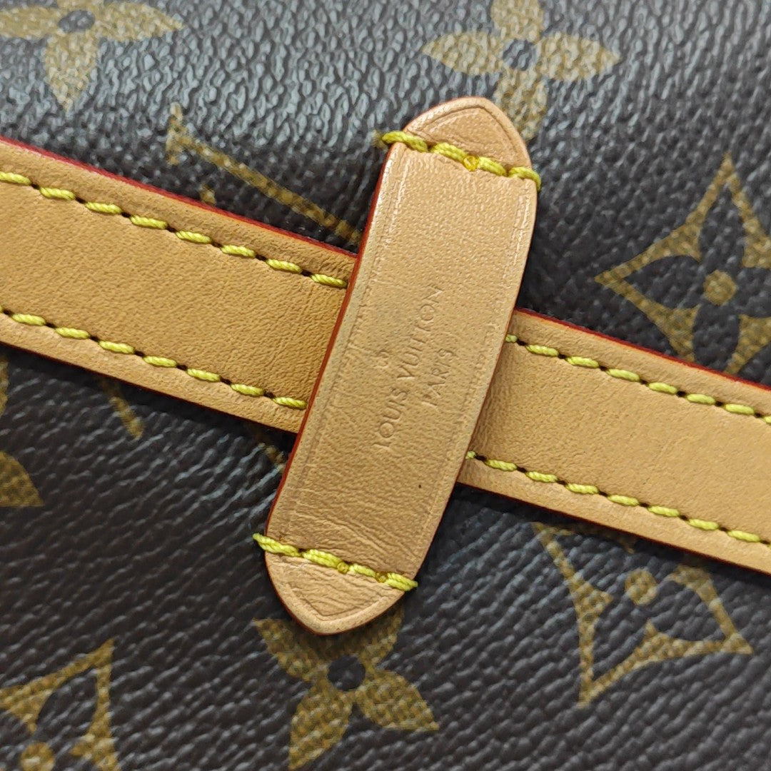 CARRYALL MM Monogram Coated Canvas Brown