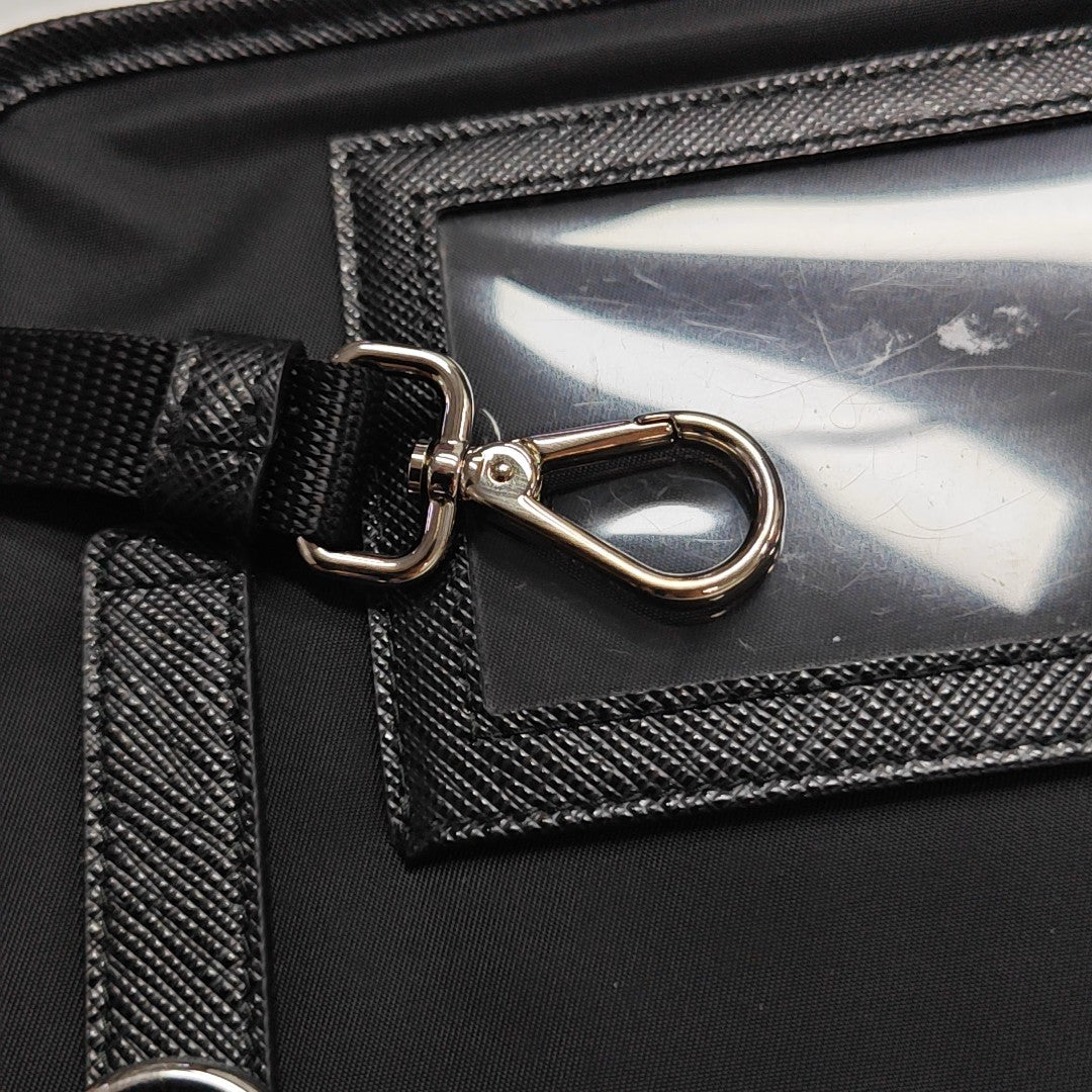 Fold Wallet Nylon Black